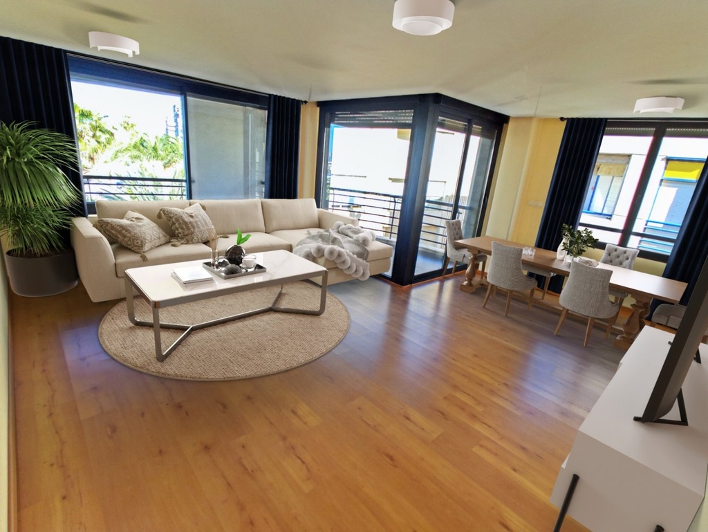 TORREVIEJA – Moderný 3-spálňový apartmán od 438 900 € | 1. línia pri mori, Terasa, Parkovanie