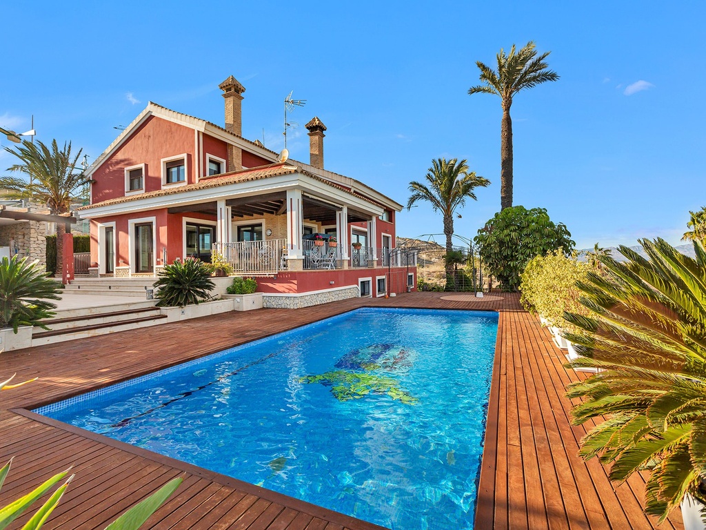 [second:39-253-11-608] ALGORFA – Luxury 6-bedroom villa from 1 550 000 € | First line beach, Pool, Terrace