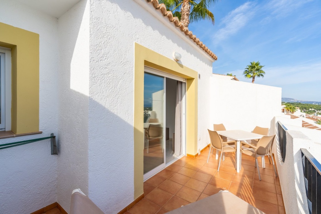 CALPE – Moderný 2-spálňový bungalow od 270 000 € | Výhľad na more, Bazén, Terasa