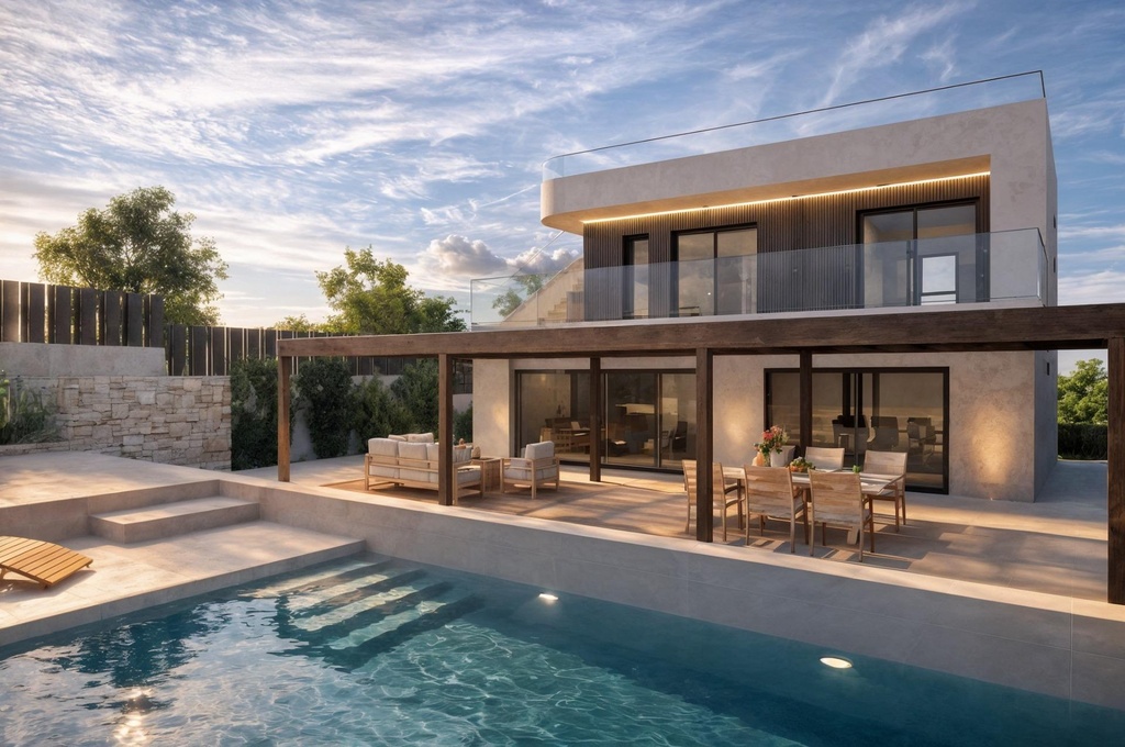[redsp:3135-115-10-115] CABO DE PALOS – Luksusowa willa z 3 sypialniami od 2 600 000 € | Pierwsza linia brzegowa, Basen, Taras