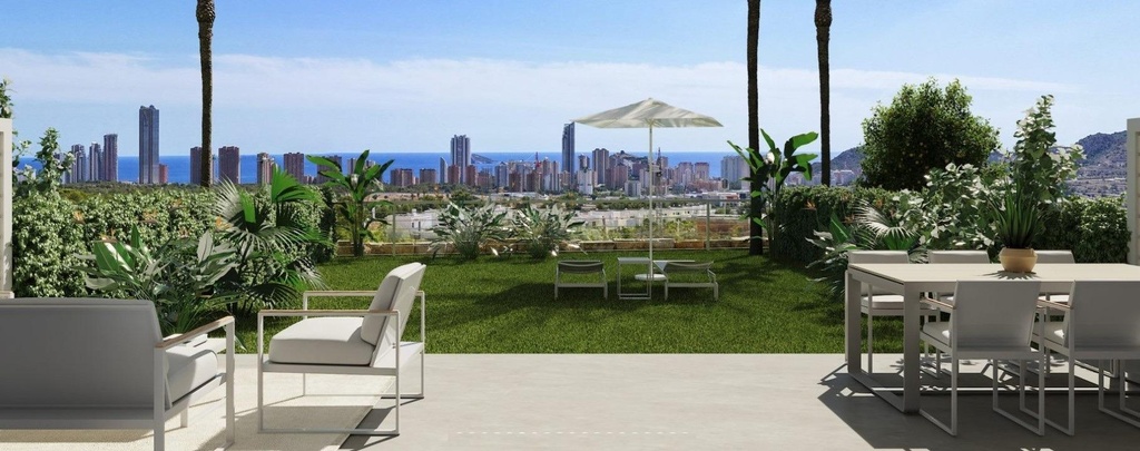 FINESTRAT – Moderný 2-spálňový apartmán od 409 000 € | Bazén, Terasa, Parkovanie