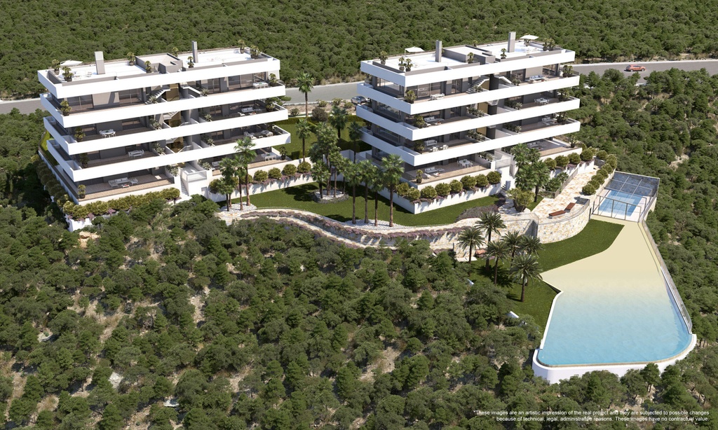[second:4-0-11-871] LAS COLINAS GOLF – Luxusný 3-spálňový apartmán od 845 000 € | Bazén, Terasa, Záhrada