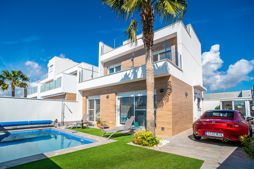 PILAR DE LA HORADADA – 3-spálňová vila od 450 000 € | Bazén, Záhrada, Costa Blanca