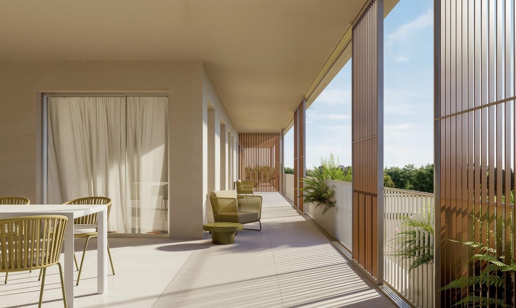[redsp:1583-87-10-115] MONCOFA – Nowoczesny apartament z 4 sypialniami przy morzu od 284 000 € | 350 m od plaży, Basen, Taras
