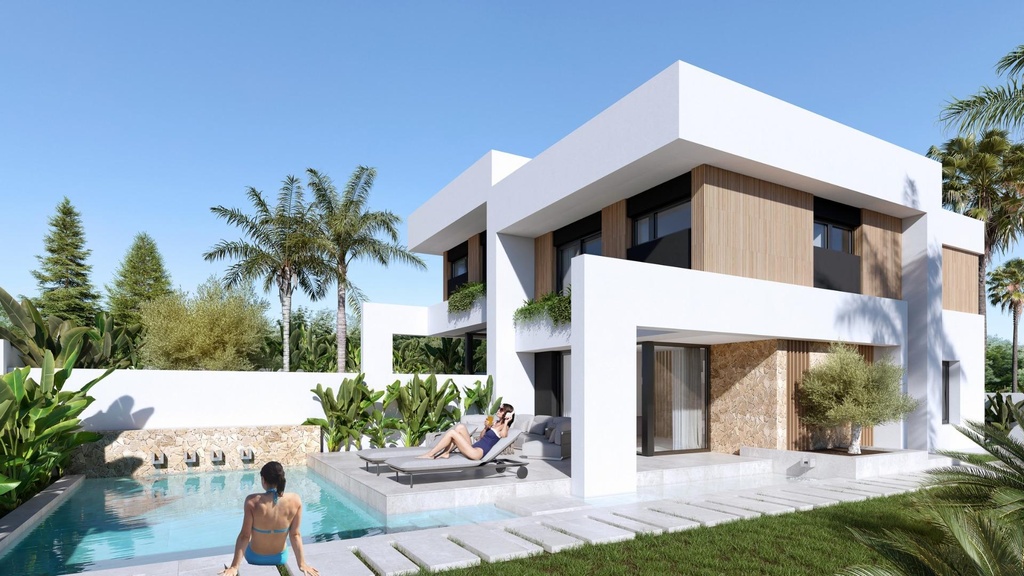 [redsp:3048-115-10-115] ORIHUELA COSTA – Modern 3-bedroom villa from 559 000 € | Pool, Terrace, Parking