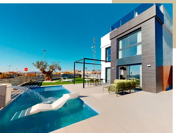 MUTCHAMIEL - Alicante Panoramic - Modern family villas overlooking the Mediterranean Sea