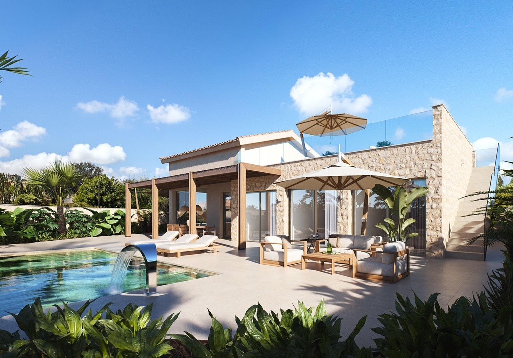 [redsp:1513-87-10-115] CABO DE PALOS – Luksusowa willa z 3 sypialniami przy morzu od 1 500 000 € | 150 m od plaży, Basen, Taras