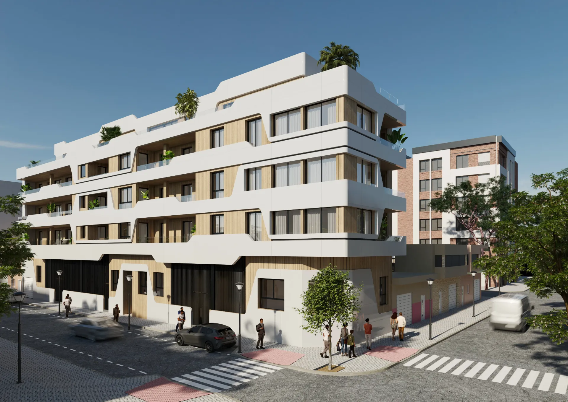 SANTA POLA - new building with 28 residential apartments near the sea 
