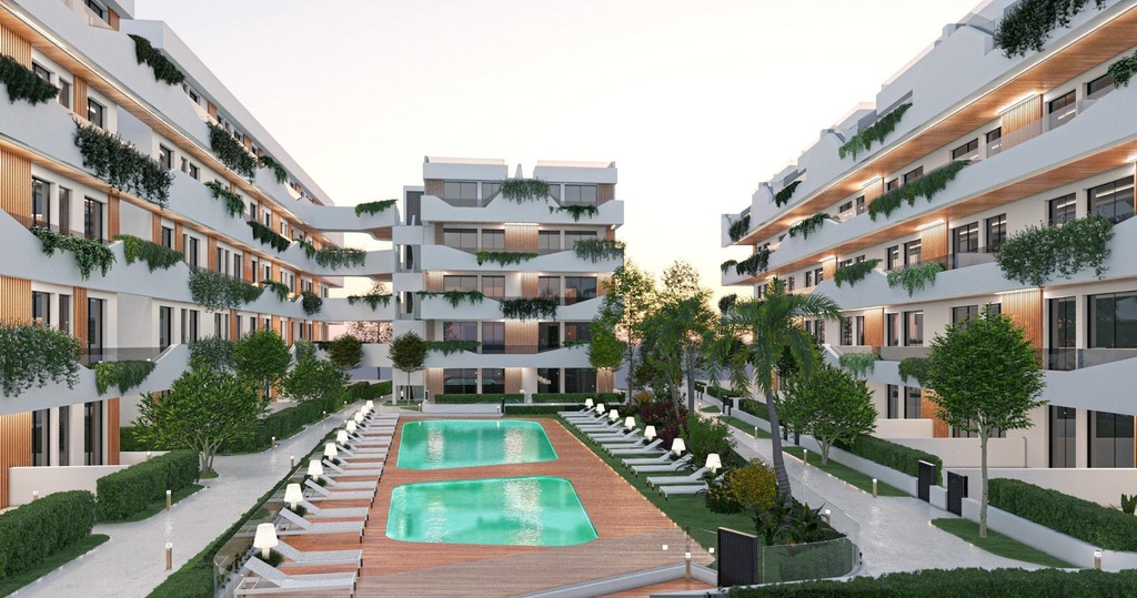[redsp:2619-115-10-115] SAN JAVIER – Modern 3-bedroom apartment by the sea from 280 000 € | 750 m from the beach, Pool, Terrace
