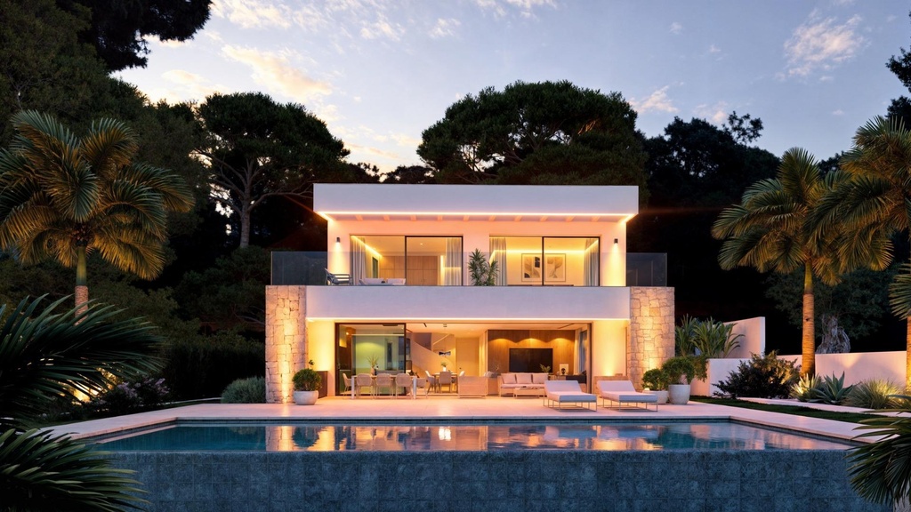 [redsp:1447-87-10-115] MORAIRA_TEULADA – Luxusná 4-spálňová vila od 2 300 000 € | Výhľad na more, Bazén, Terasa