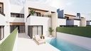 SANTIAGO DE LA RIBERA – Nowoczesna willa z 3 sypialniami przy morzu od 409 900 € | 1,2 km od plaży, Basen, Taras