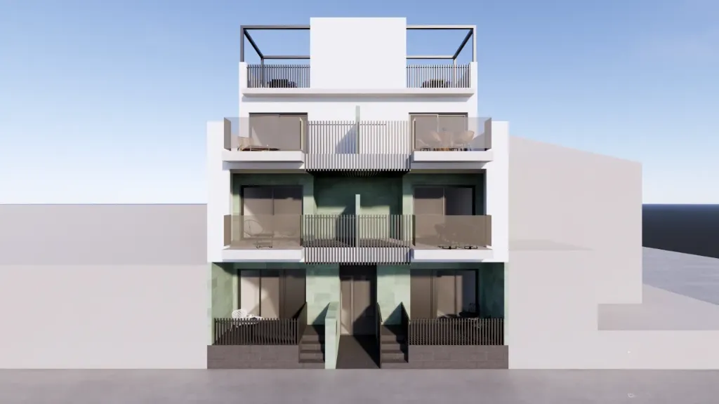 TORRE DE LA HORADADA - the last available penthouse with a tourist license, 150 meters from the beach, featuring a community pool and barbecue area