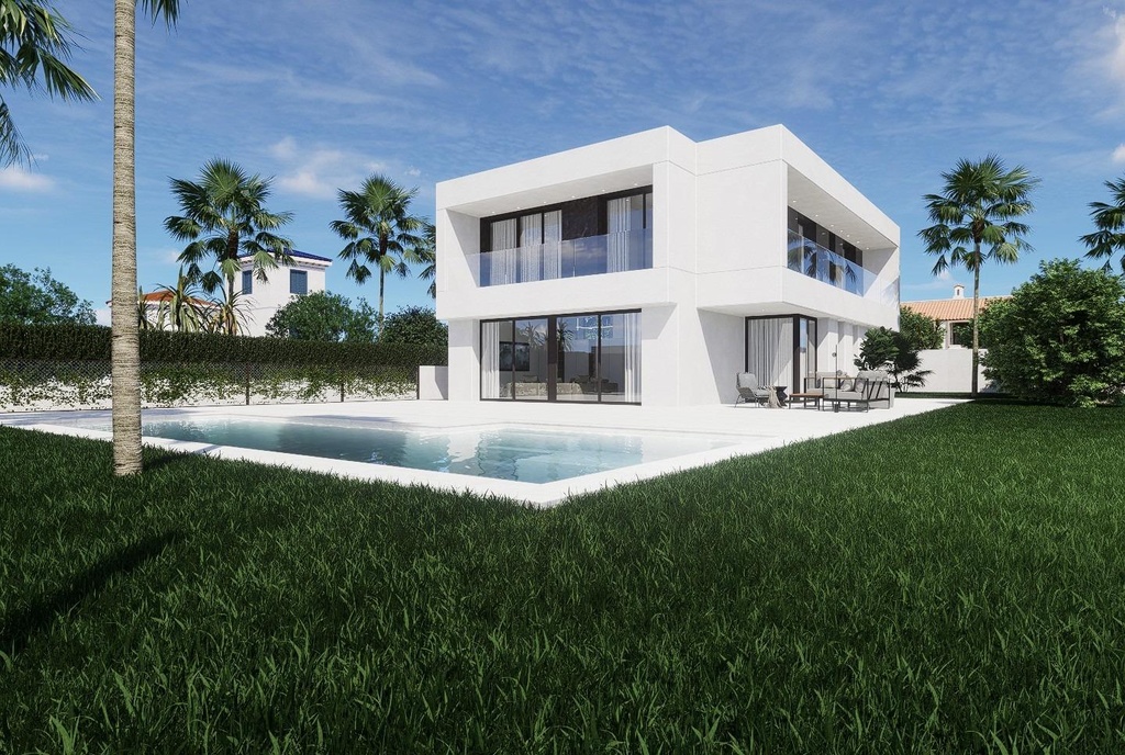 [redsp:2491-115-10-115] ORIHUELA COSTA – Luxuriöse 4-Schlafzimmer-Villa am Meer ab 1 700 000 € | 600 m vom Strand, Pool, Terrasse